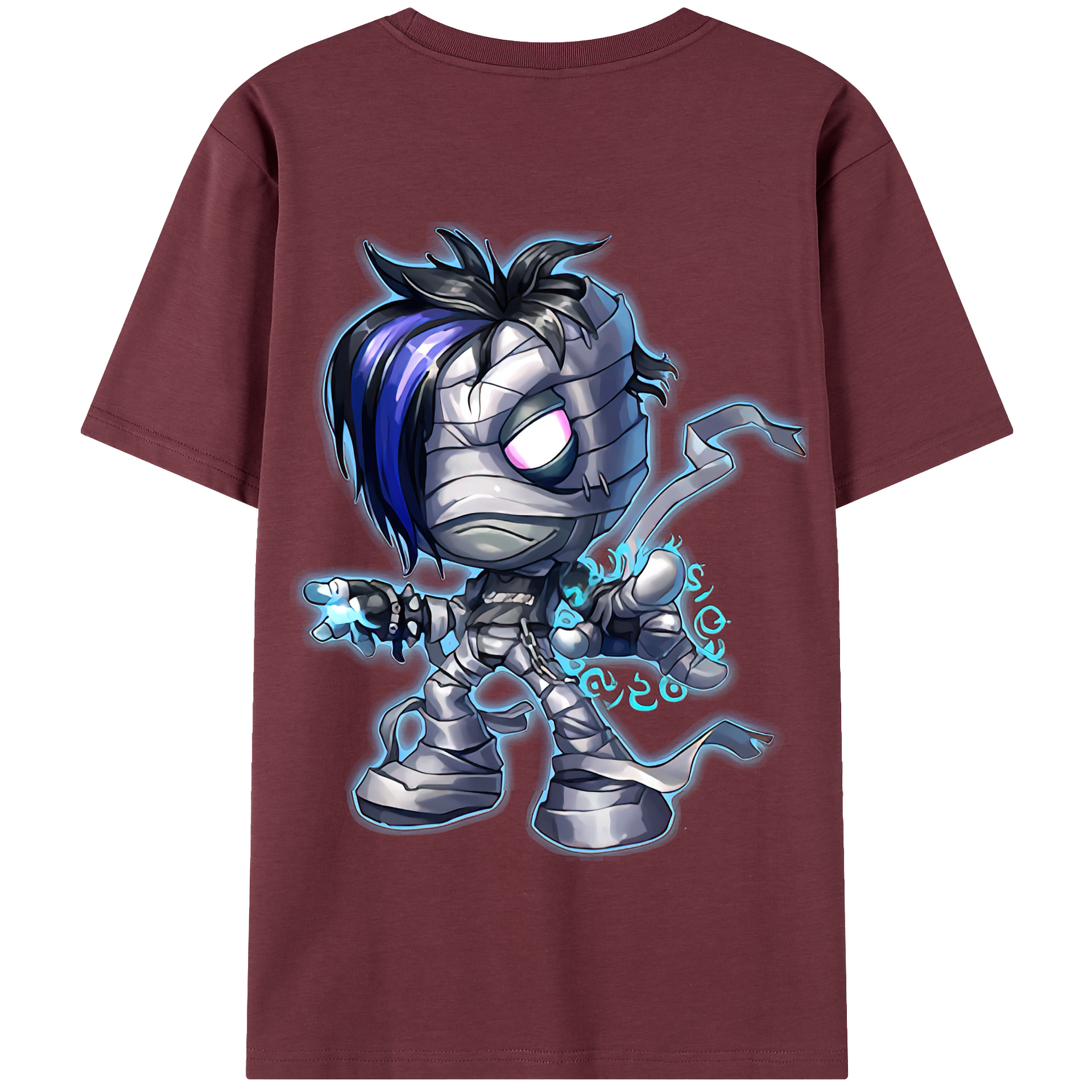 リーグ・オブ・レジェンド League of Legends LOL 綿100％半袖Tシャツ（背面プリント）